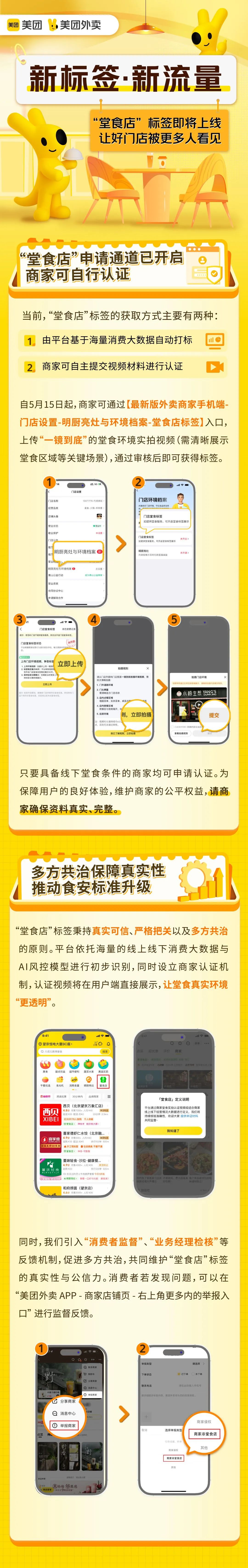 易七娛樂城：美團外賣推出“堂食店”標簽：是否堂食竝非檢騐品質的唯一標準
